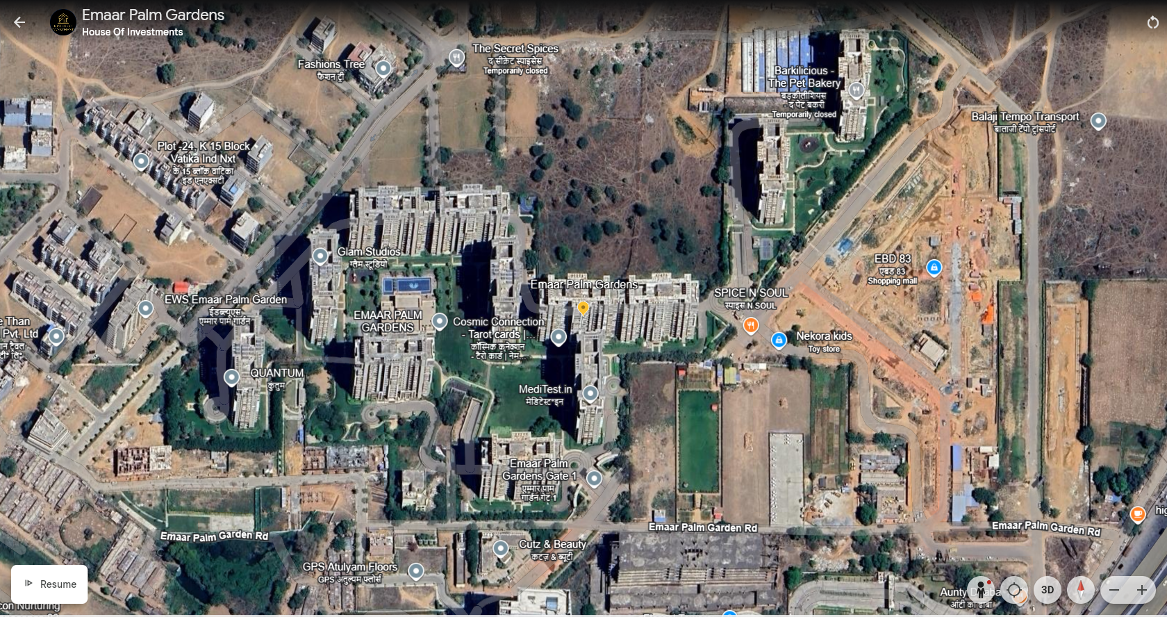 🌿 Why Green Spaces in Projects Like Emaar Palm Gardens Are Driving Up Property Values